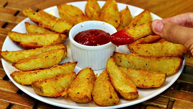 Deliciosas Batatas Assadas Crocantes