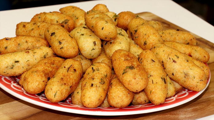 Sobra de Arroz – Bolinho Frito com Mandioca e Batata