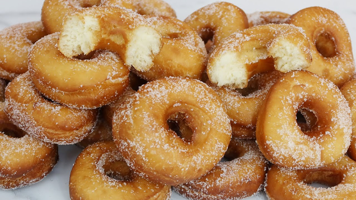 Rosquinhas Fritas Super Fofinhas e Saborosas